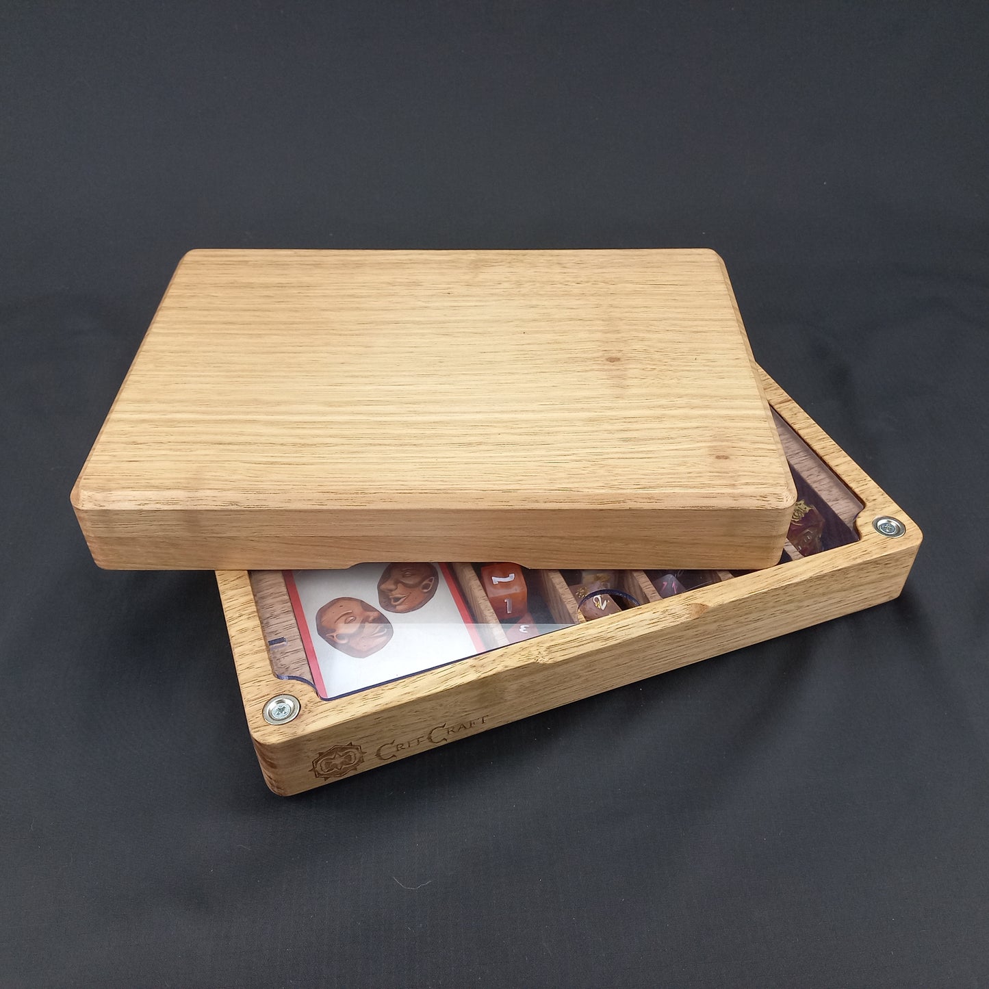 Adventurer Dice Vault Tasmanian Oak