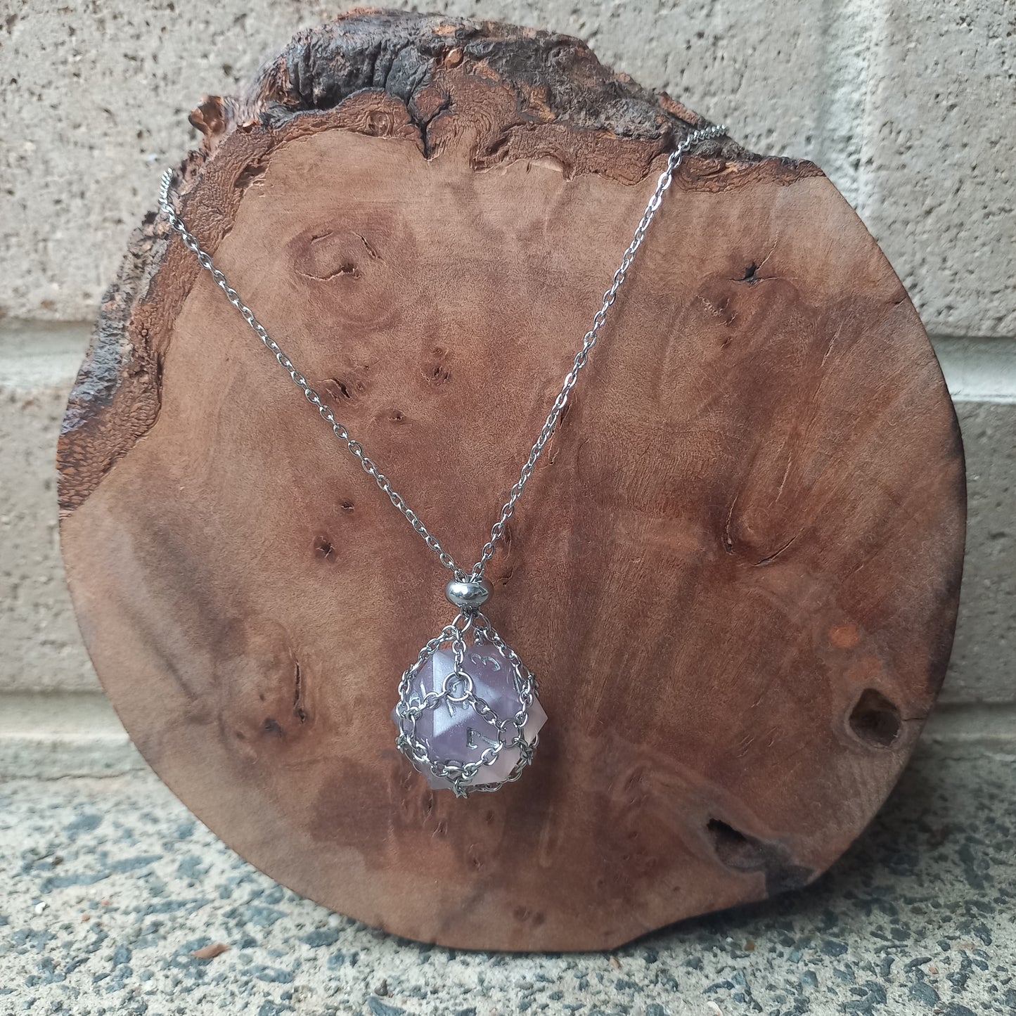 Dice Cage Necklace