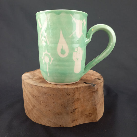 Green D&D Class Mug