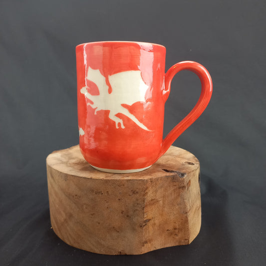 Red Dragon Mug