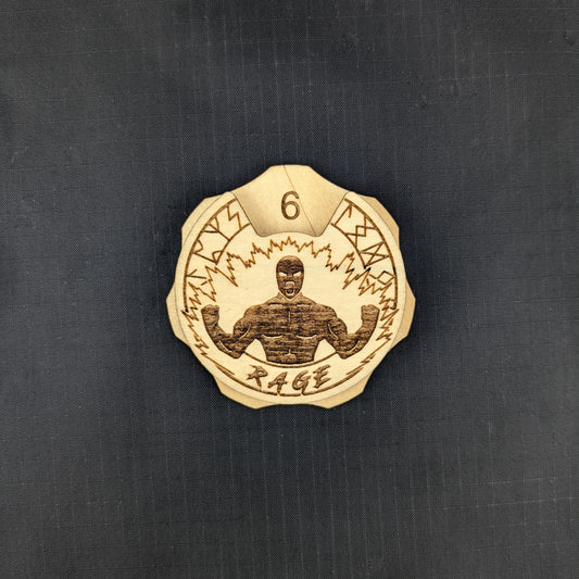 Barbarian- Rage Tracker Token