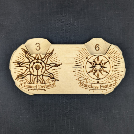 Cleric- Channel Divinity and Subclass Feature Duo Tracker Token