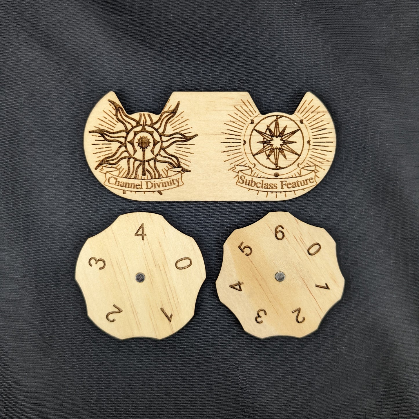 Cleric- Channel Divinity and Subclass Feature Duo Tracker Token