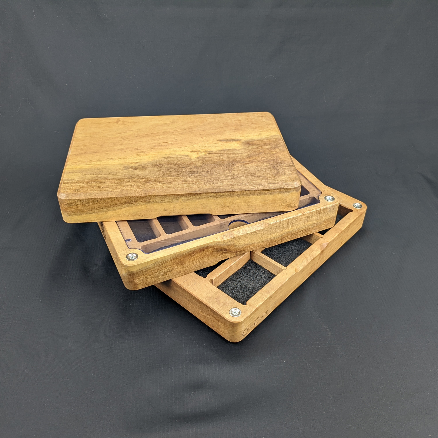 Master Dice Vault New Guinea Teak