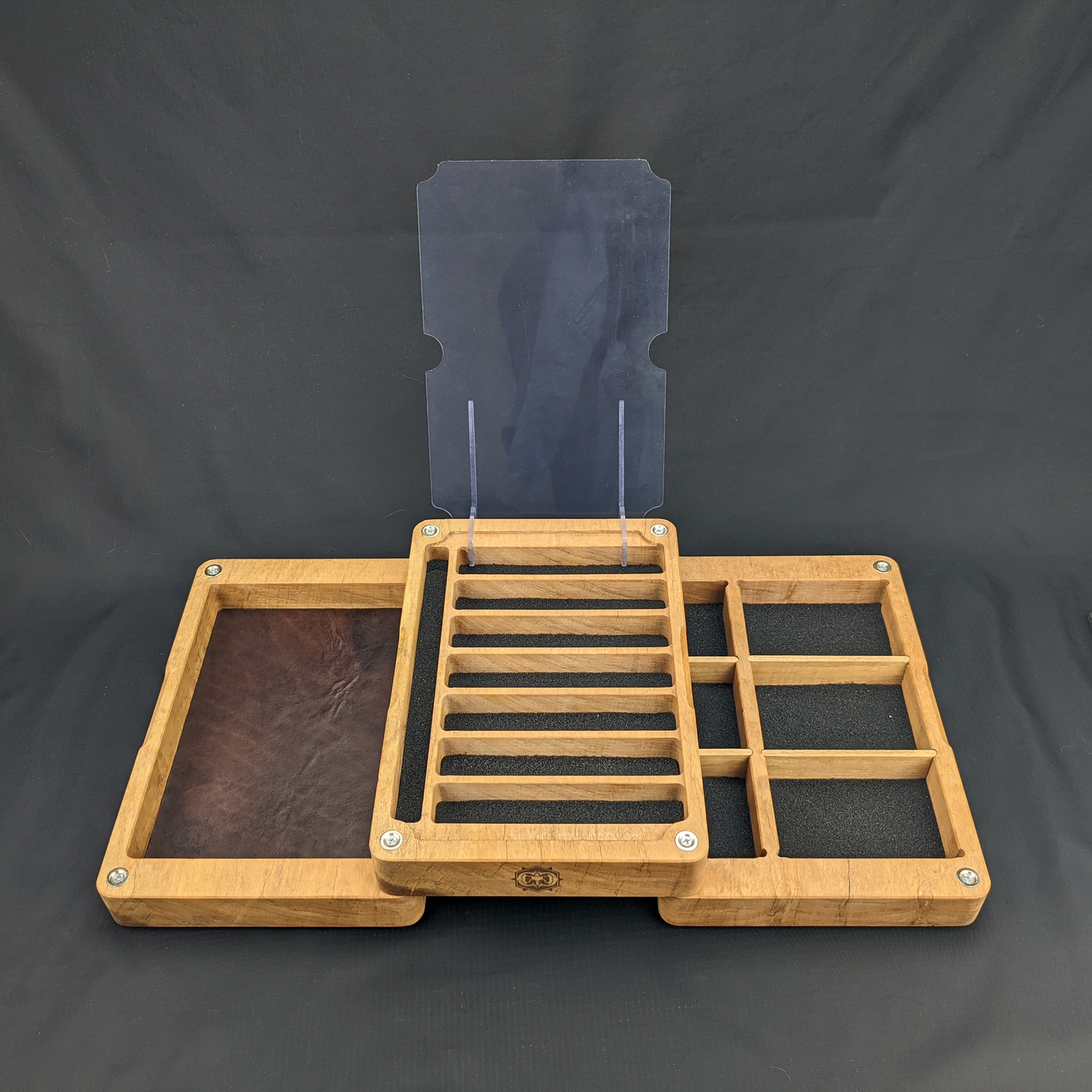 Master Dice Vault New Guinea Teak