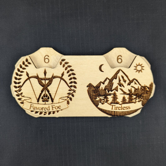 Ranger- Favoured Foe and Tireless Duo Tracker Token