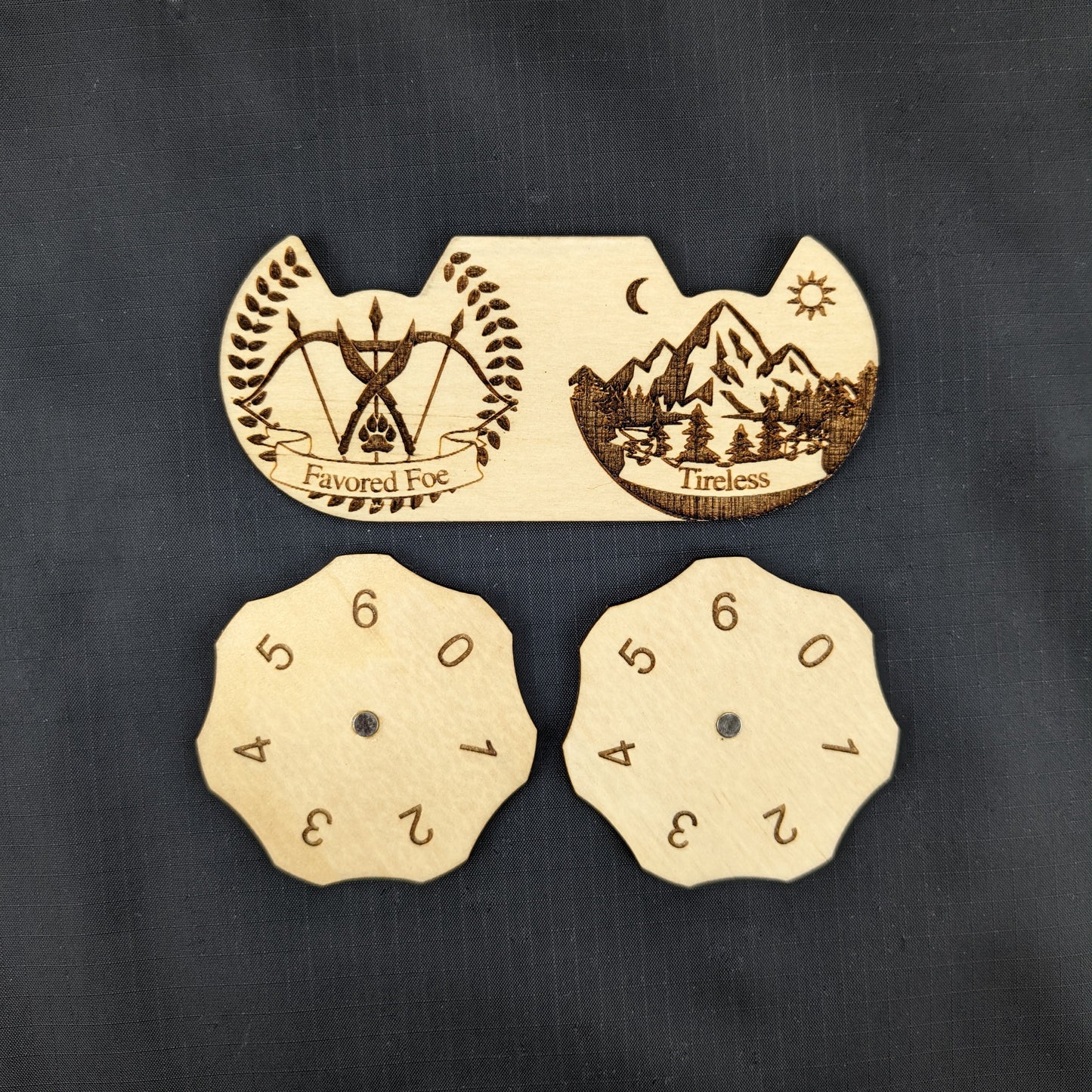 Ranger- Favoured Foe and Tireless Duo Tracker Token