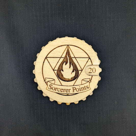 Sorcerer- Sorcerer Point Tracker Token