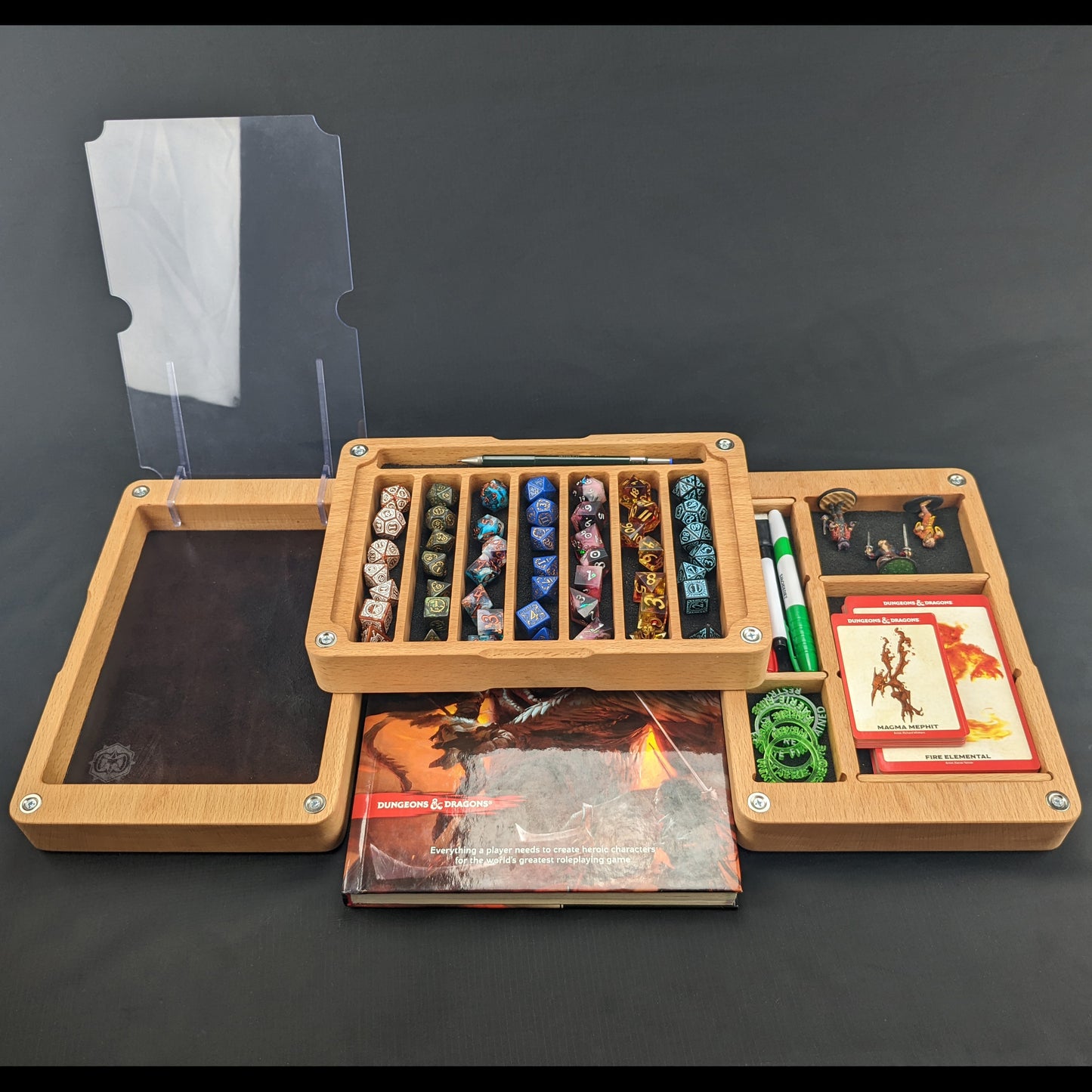 Master Dice Vault European Beech