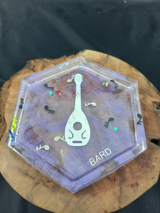 Bard Resin Coaster