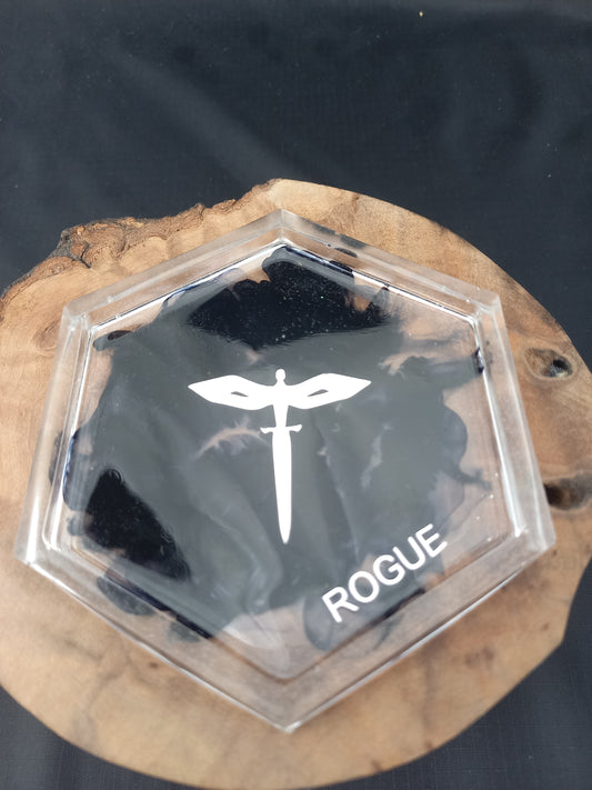 Rogue Resin Coaster
