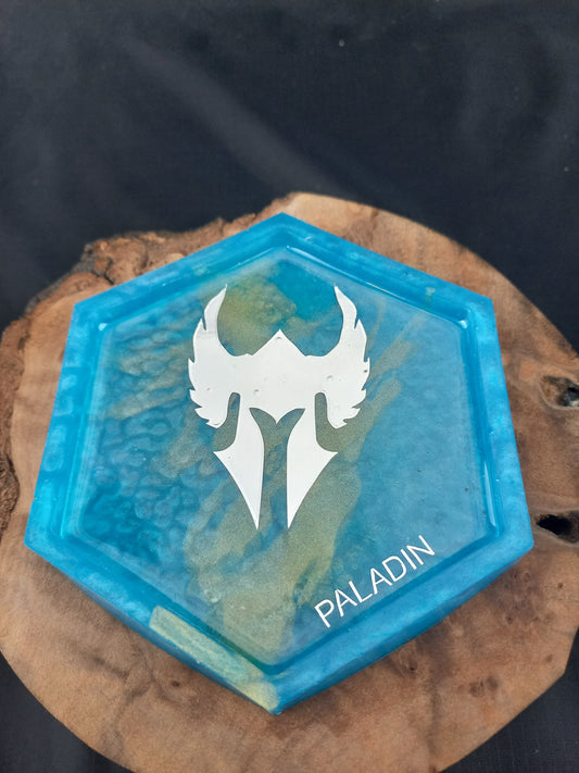 Paladin Resin Coaster