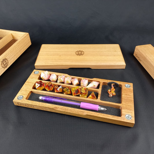 Level 3 Dice Vault Martial Solid Tasmanian Oak Level Up Series