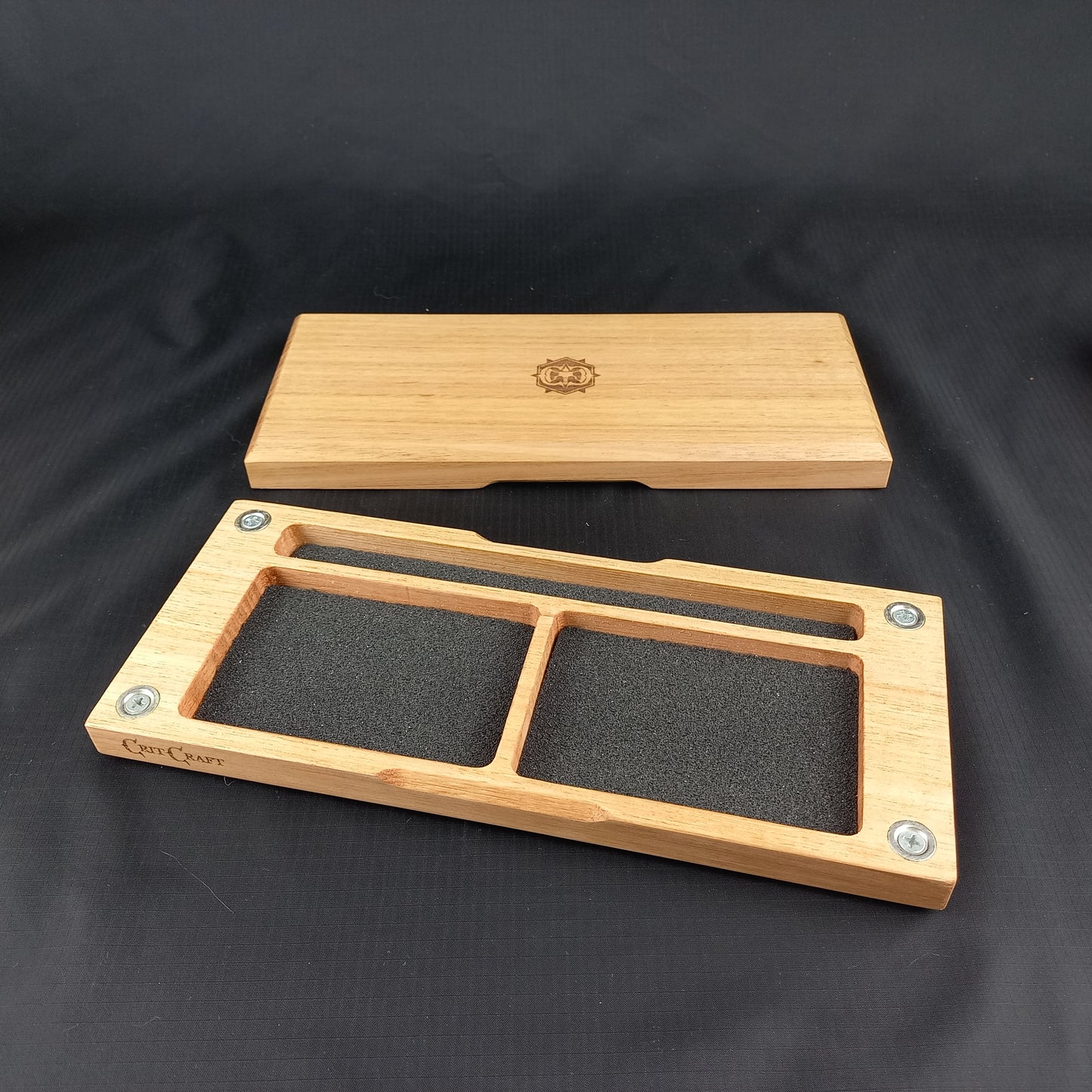 Level 3 Dice Vault Full Caster Solid Tasmanian Oak Level Up Series