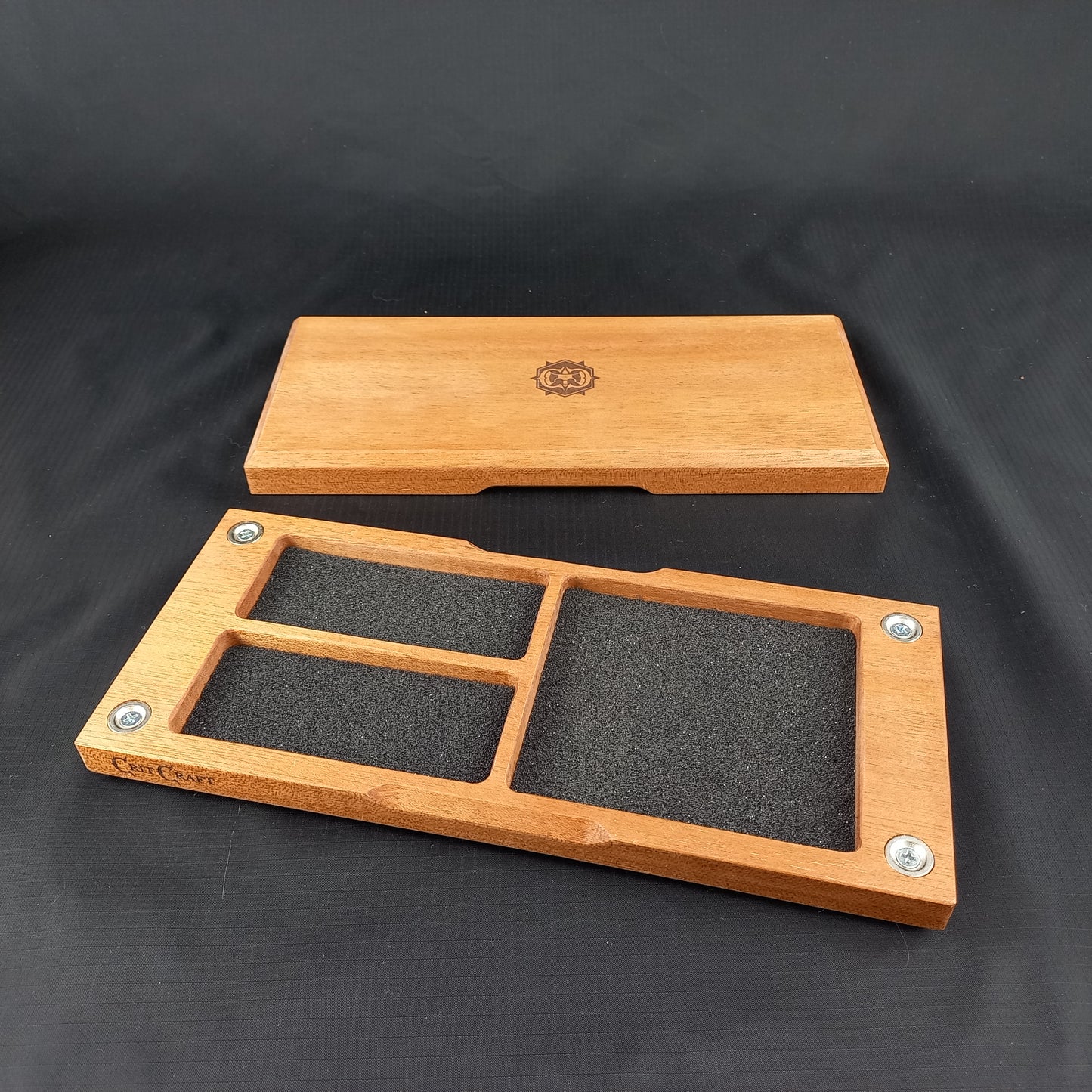 Level 3 Dice Vault Half Caster Solid Queensland Maple Level Up Series