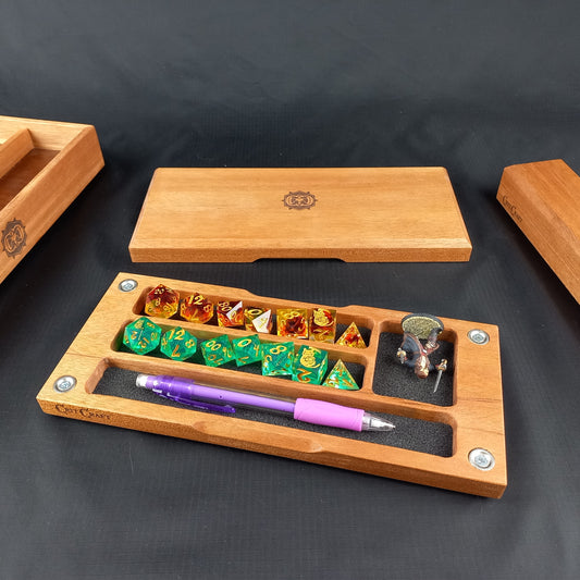 Level 3 Dice Vault Martial Solid Queensland Maple Level Up Series