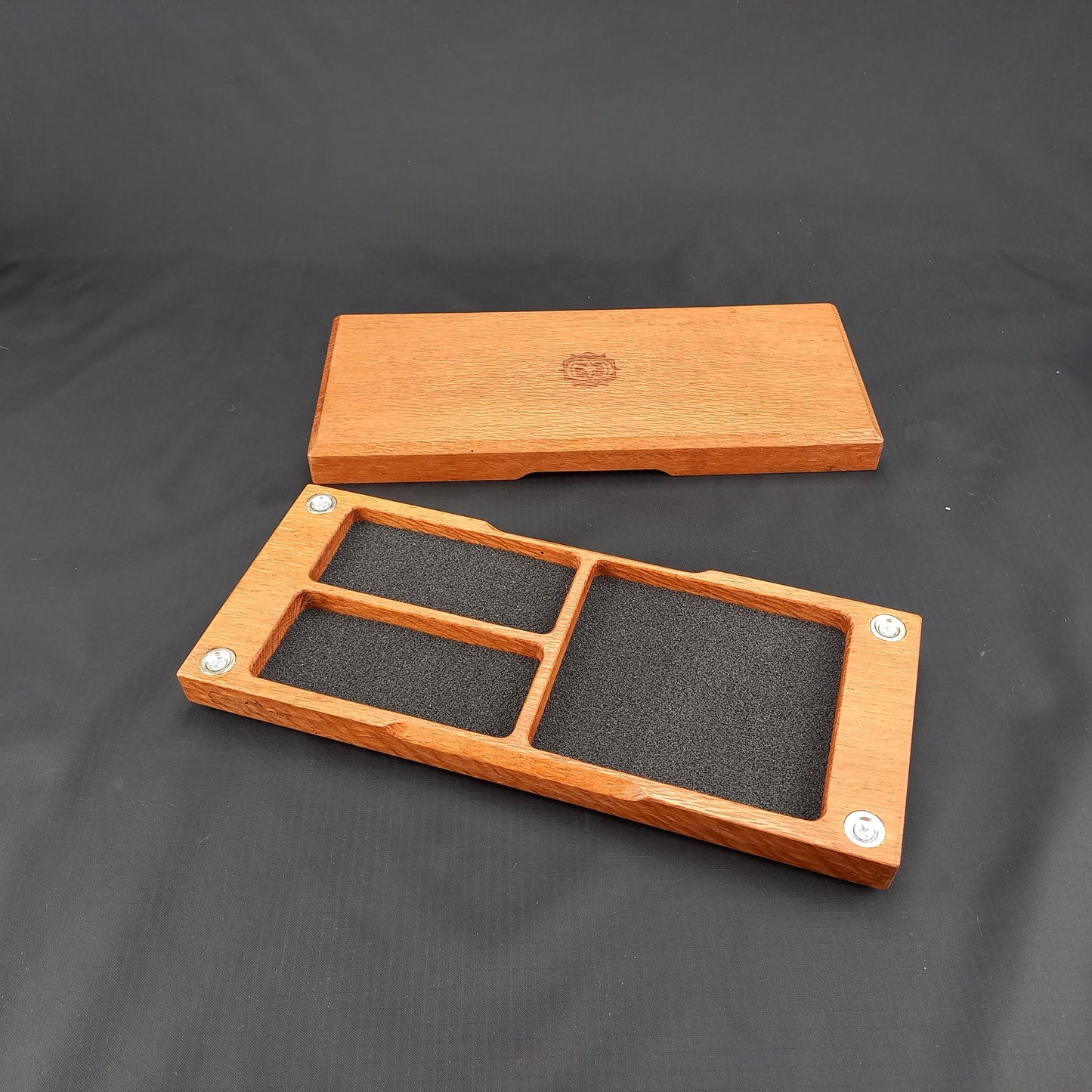 Level 3 Dice Vault Half Caster Solid Northern Silky Oak Level Up Series