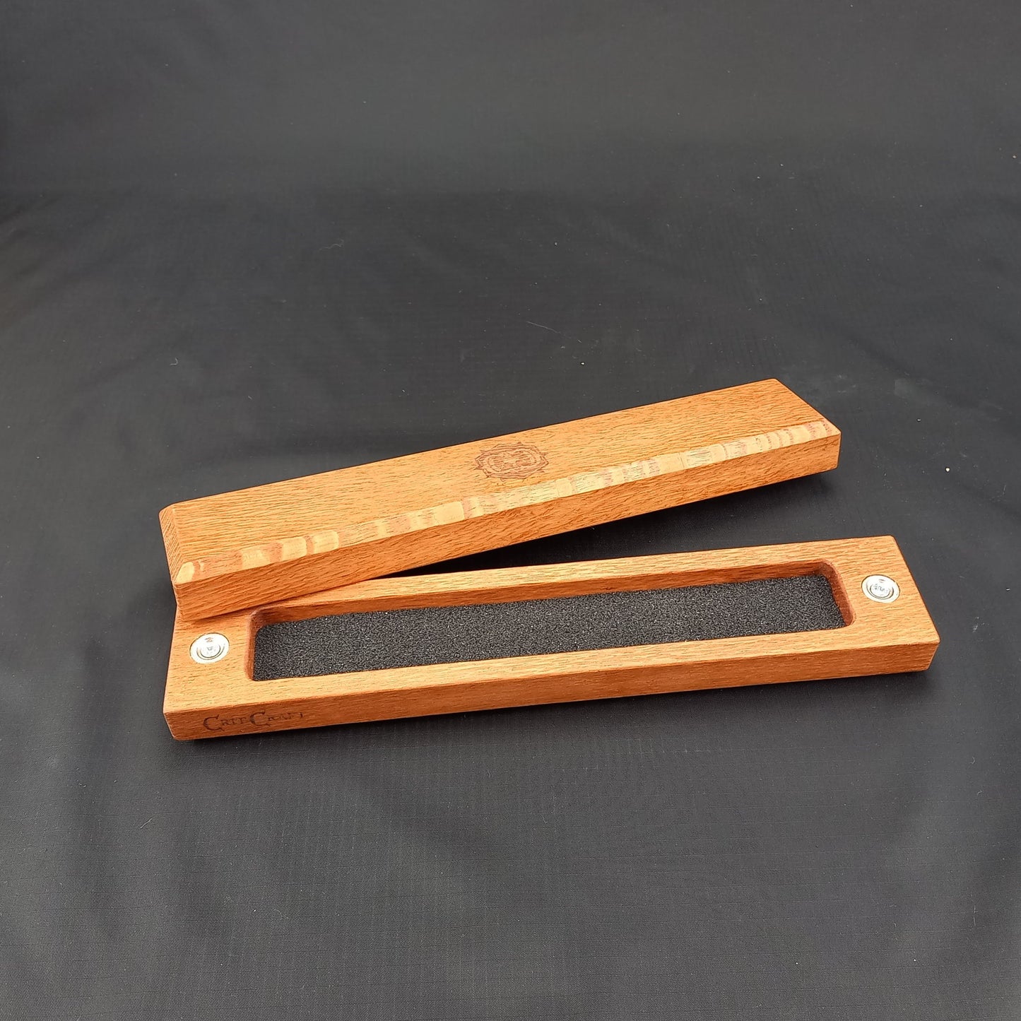 Level 1 Dice Vault Solid Northern Silky Oak Level Up Series