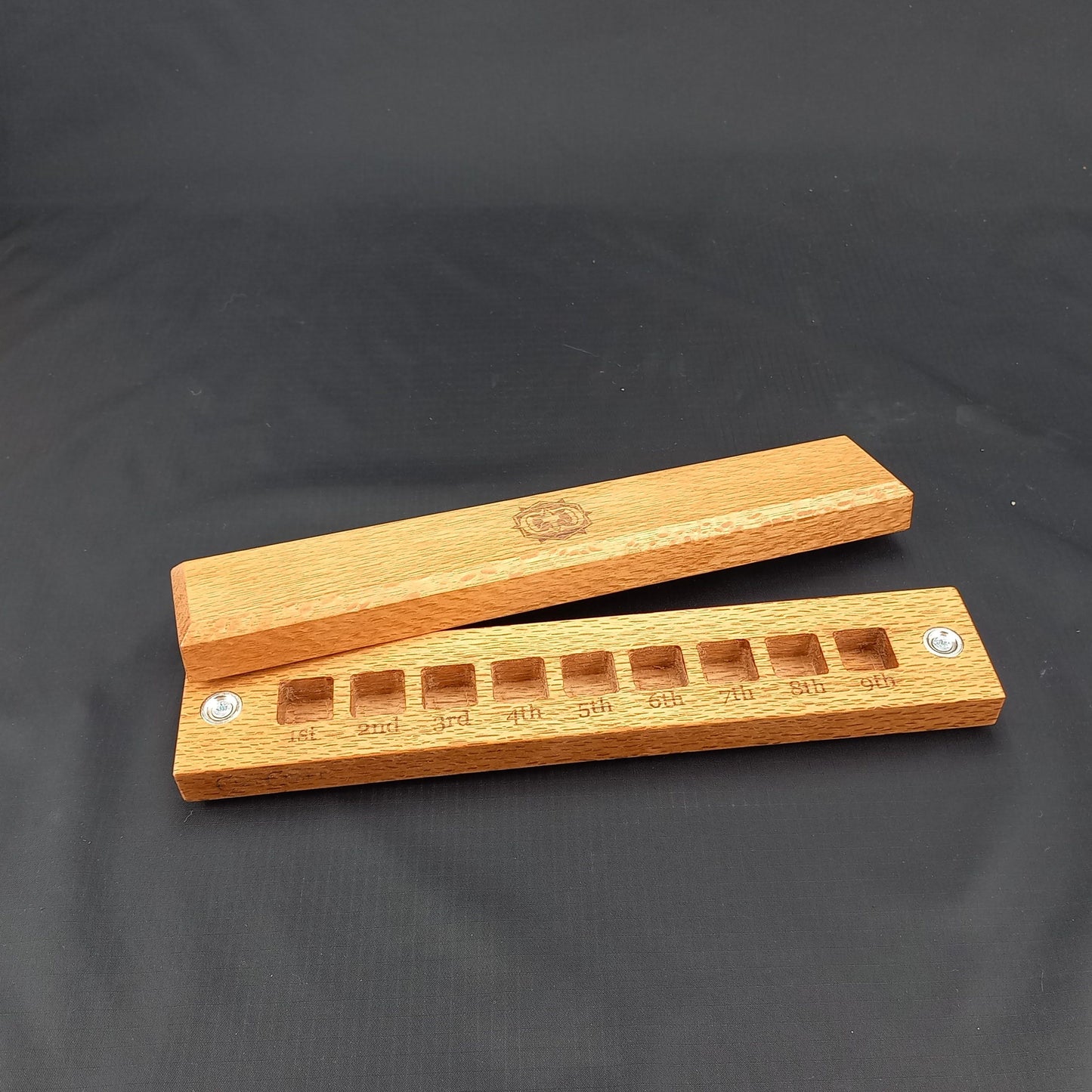 Spell Tracker Dice Vault Solid Northern Silky Oak