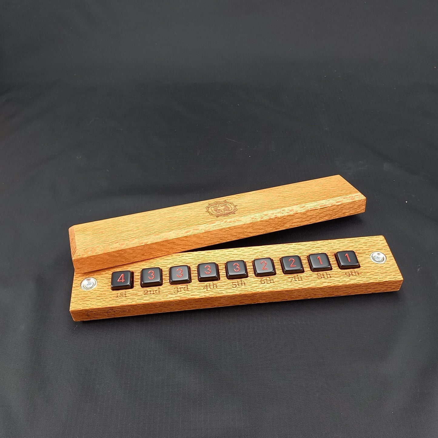 Spell Tracker Dice Vault Solid Northern Silky Oak