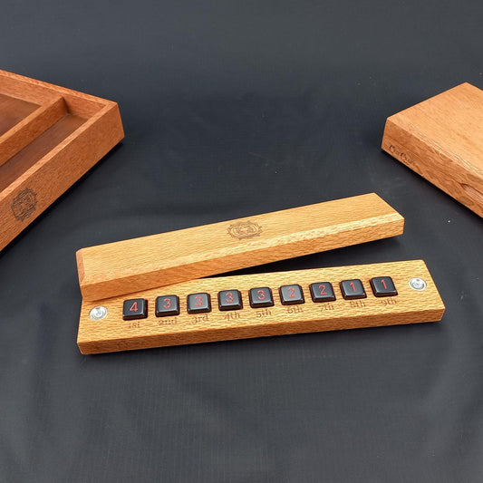 Spell Tracker Dice Vault Solid Northern Silky Oak