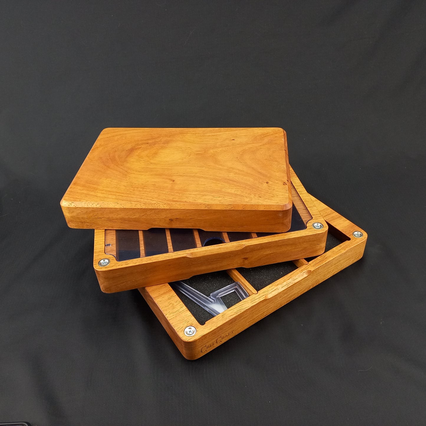 Master Dice Vault New Guinea Rosewood