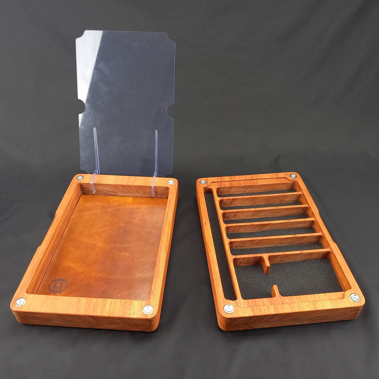 Adventurer Dice Vault New Guinea Rosewood