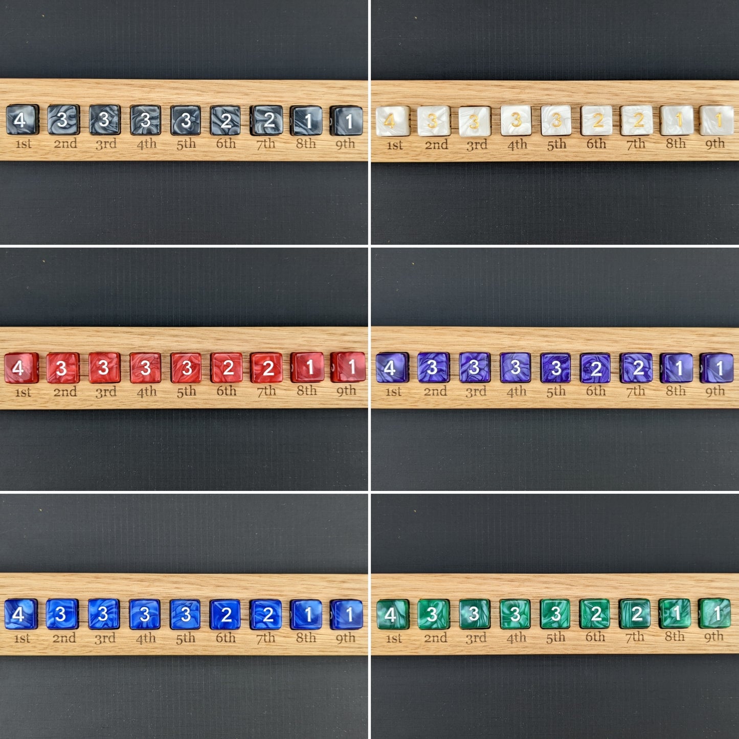 Spell Tracker Dice Vault Solid Tasmanian Oak