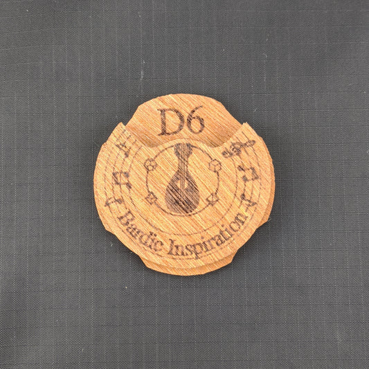 Bard- Bardic Inspiration Fidget Spinning Wooden Token