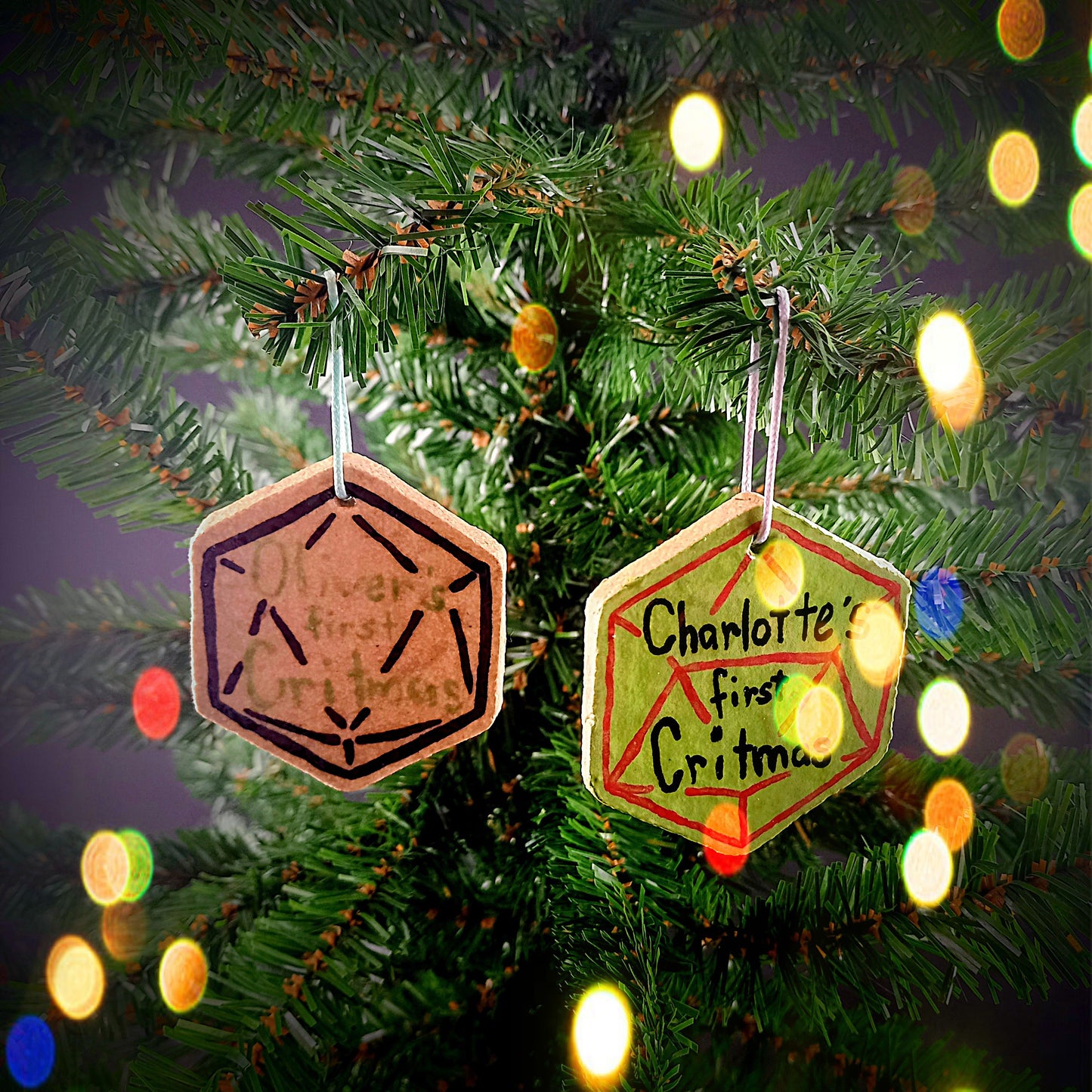 Custom Christmas decorations