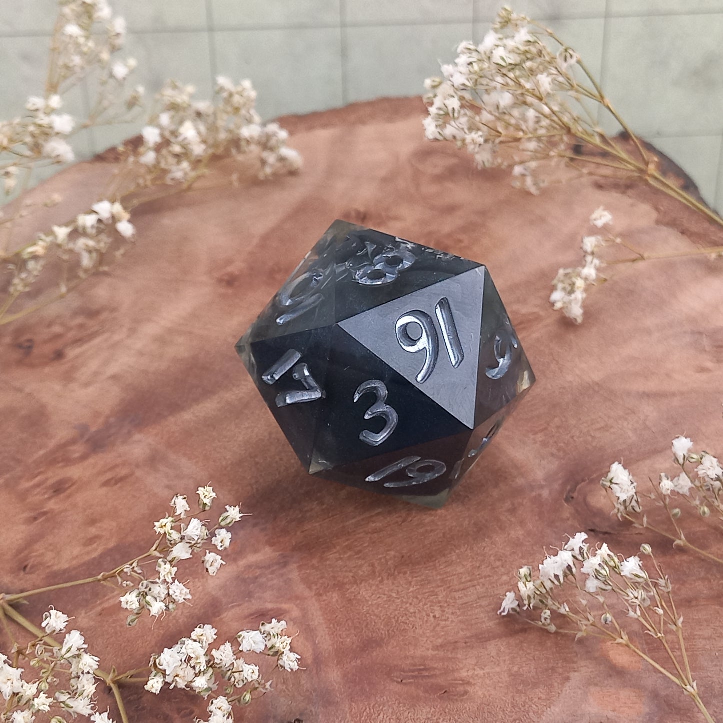 Black Petri 32mm Chonk D20