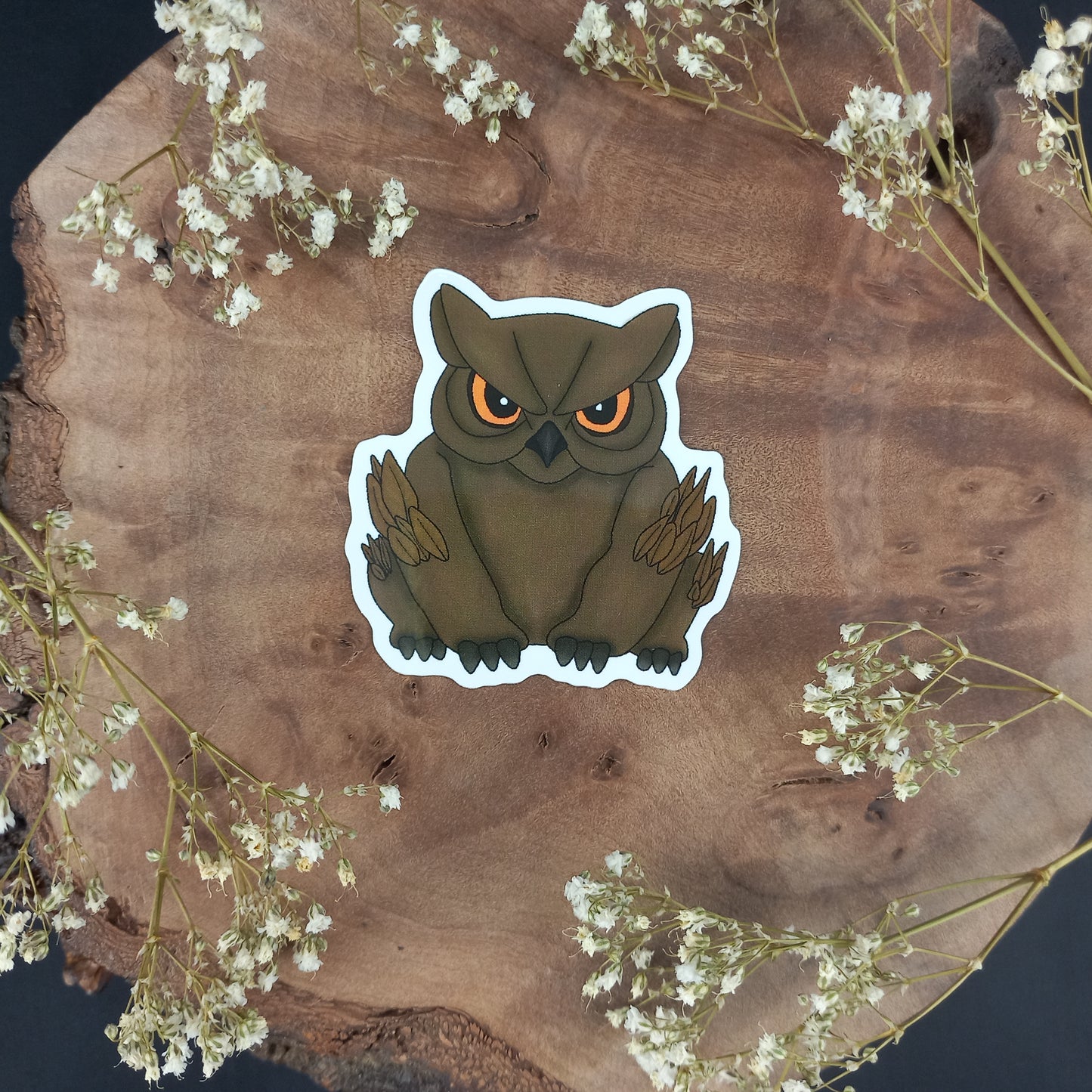 Angry Owlbear Sticker