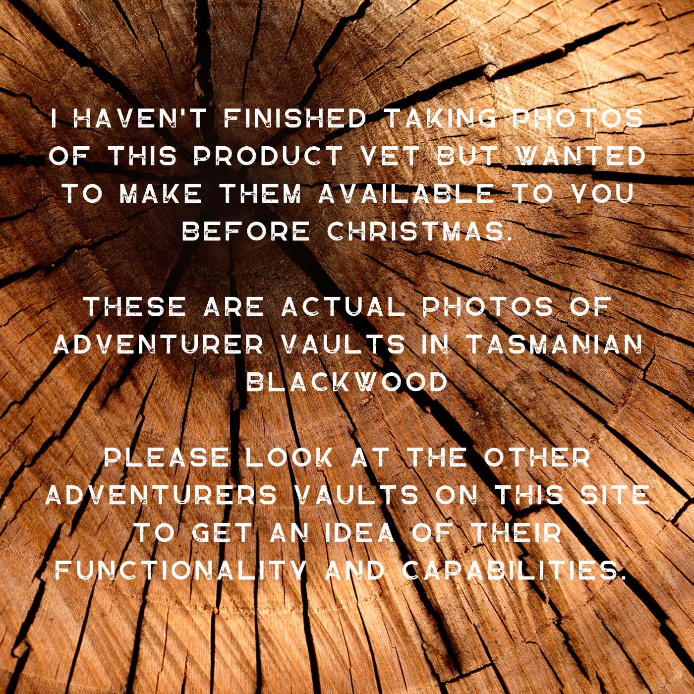 Adventurer Dice Vault Tasmanian Blackwood
