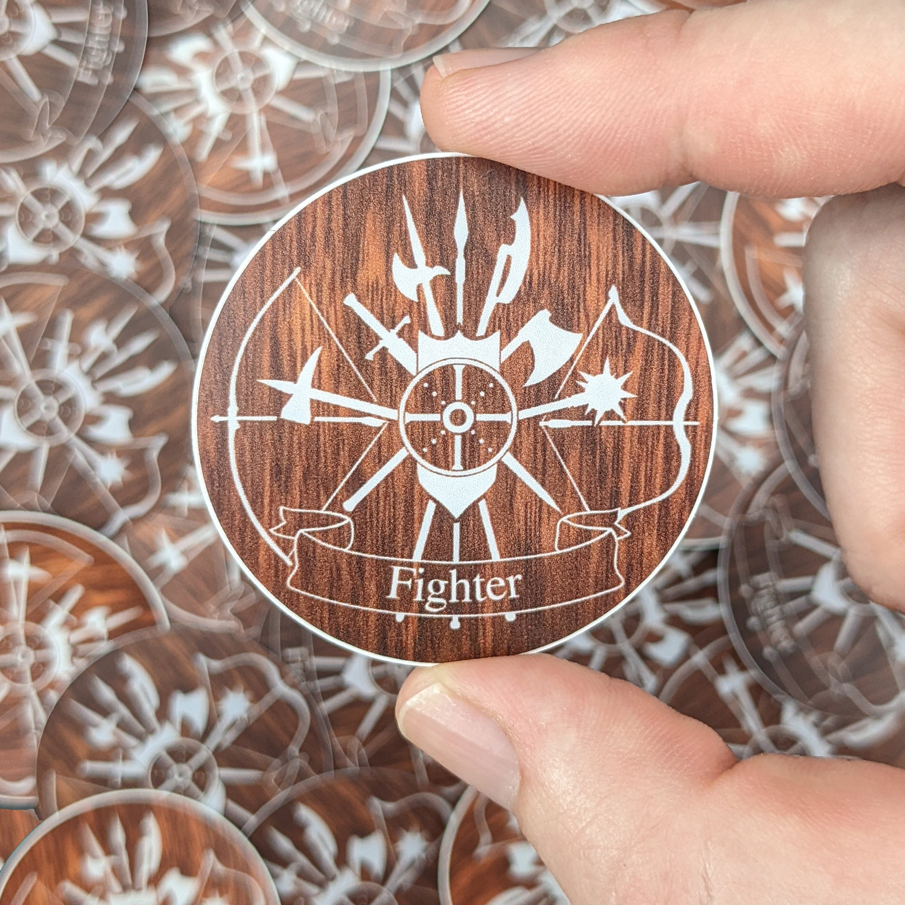 Utara Fighter Sticker Fighter Class sticker – critcraft