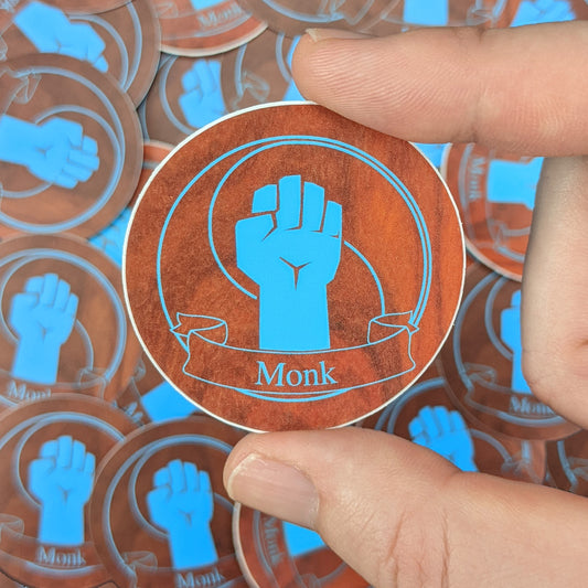 Monk Class sticker