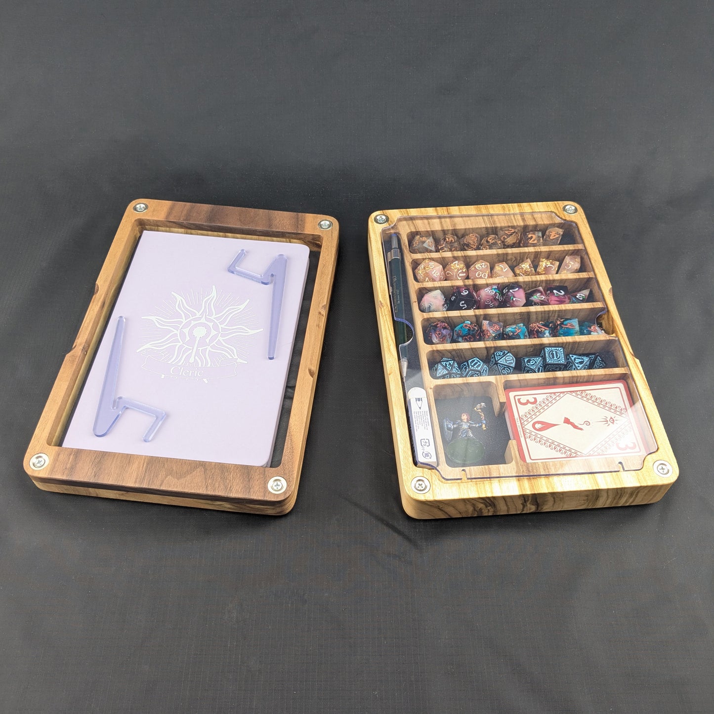 Adventurer Dice Vault Camphor Laurel x American Wulnut