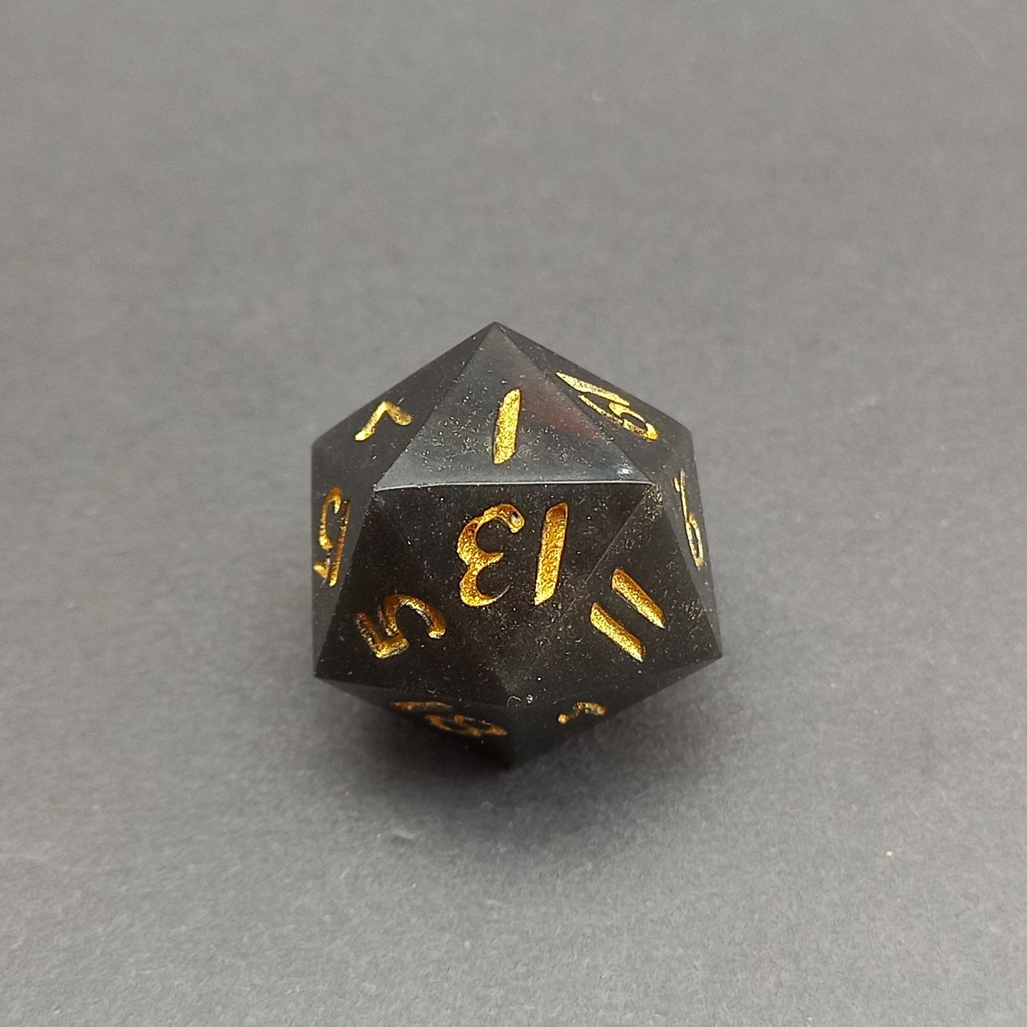 Tarnished Gold D20