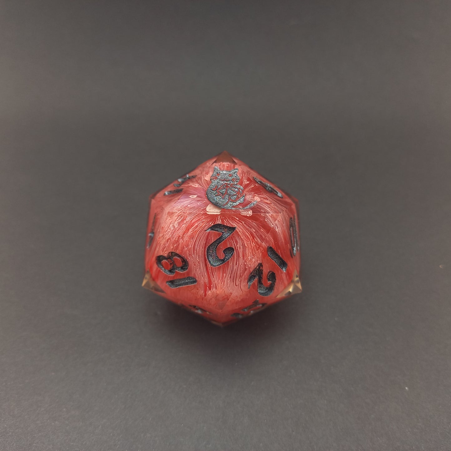 Red Ooze V1 32mm Chonk D20