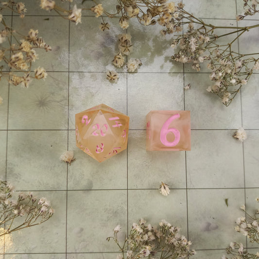 Divine Calling D20 and D6 Pair